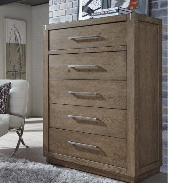Dakota 5 Drawer Chest Joss & Main